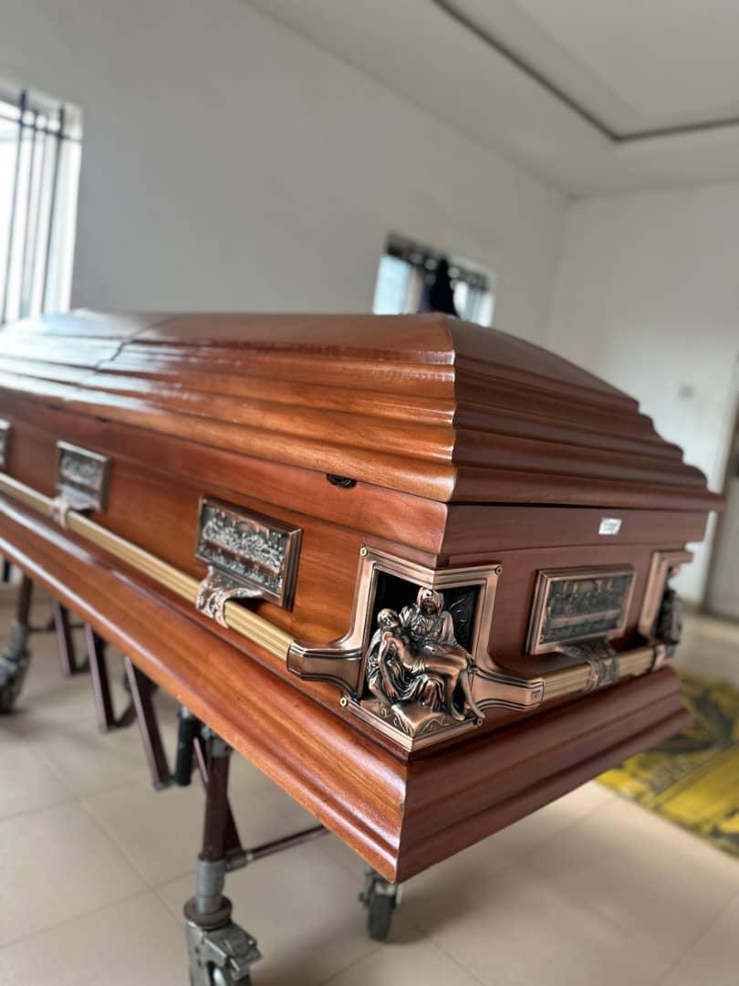 Dark premium casket